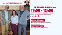 Les Agitateurs du Hainaut reoivent l'artiste Olivier Clment 